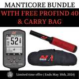 Minelab Manticore
with FREE Pro-find 40 & Carry Bag