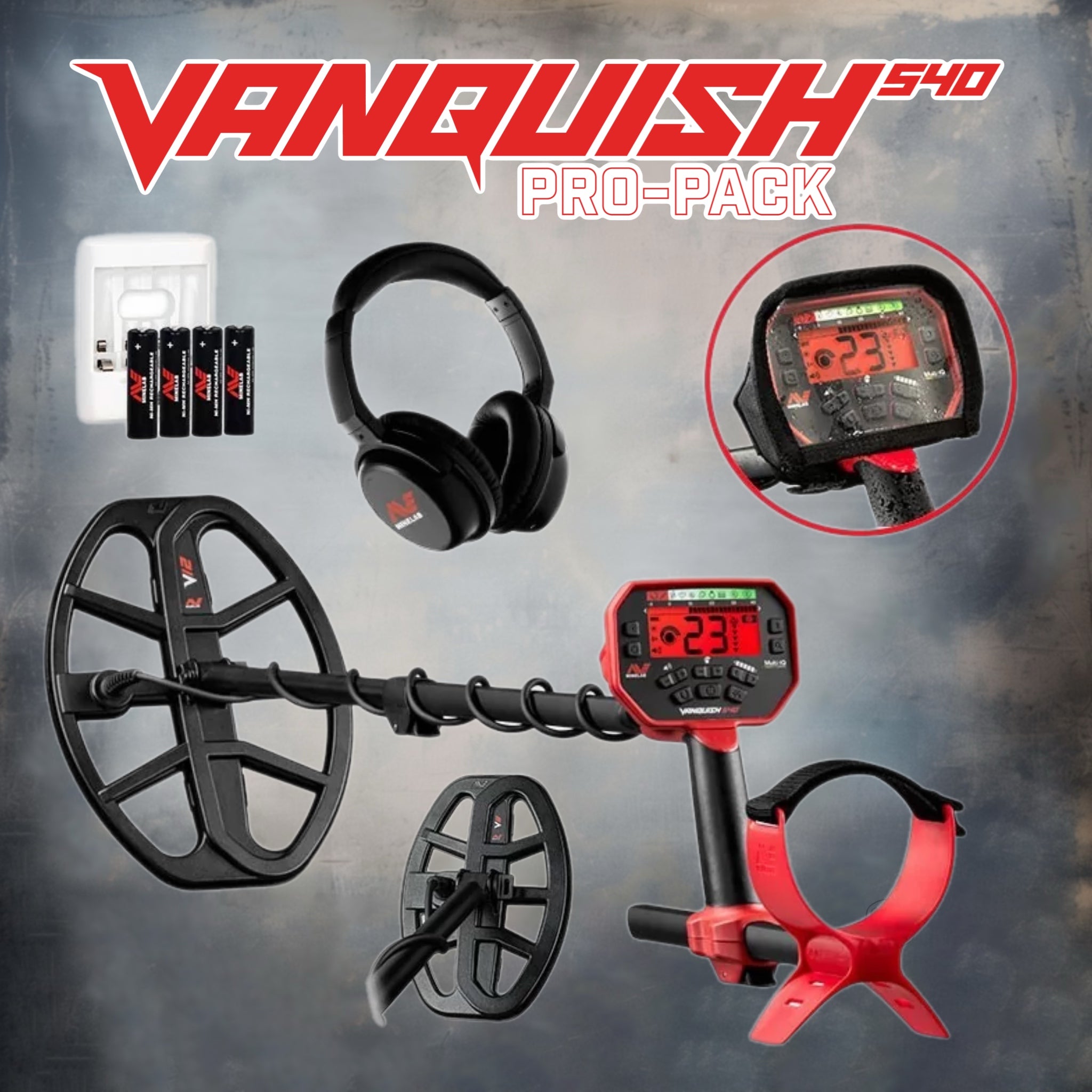 Vanquish 540 Pro-Pack – Forest City Metal Detectors