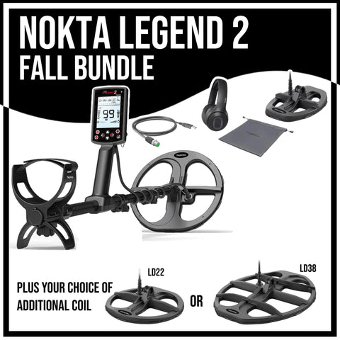 The Nokta Legend 2 Fall Bundle - Includes FREE LD22 or LD38 Coil