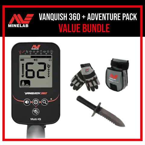 Minelab Vanquish 360 + Adventure Pack