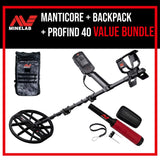 Minelab Manticore + Backpack & ProFind 40