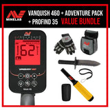Minelab Vanquish 460 + Adventure Pack and ProFind 35