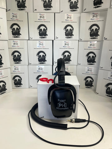 Patriot Waterproof Headphones for the Minelab X-Terra, Equinox and Manticore