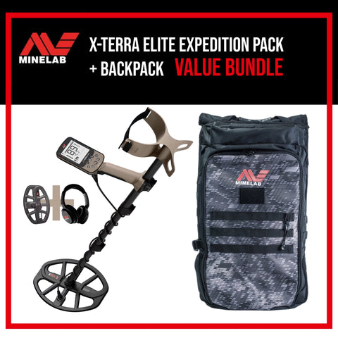 Minelab X-TERRA ELITE Expedition Pack + Backpack