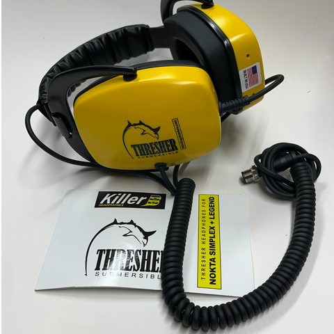 Thresher Submersible Headphones for Nokta Legend/Simplex