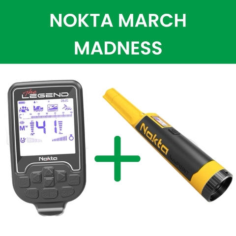 Nokta Legend (LG30) Bundle with Free AccuPoint