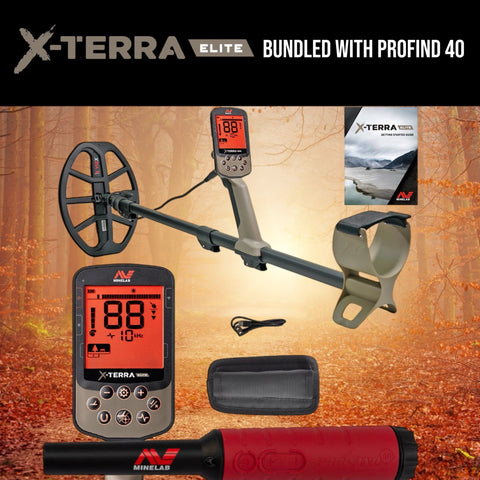 Minelab X-TERRA ELITE Bundle w/ProFind 40