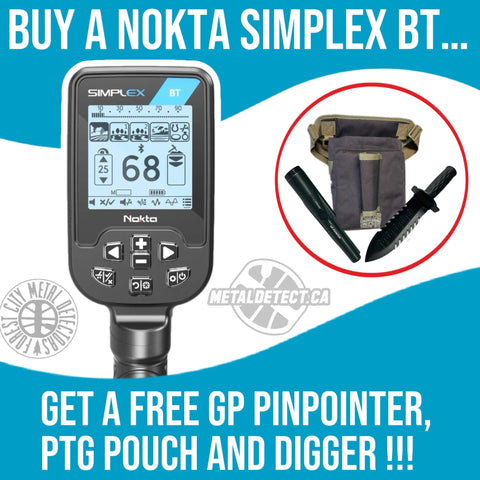 Nokta Simplex BT With Free Beginners Bundle