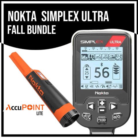 Nokta Simplex Ultra Fall Bundle - Includes Free Accupoint Lite
