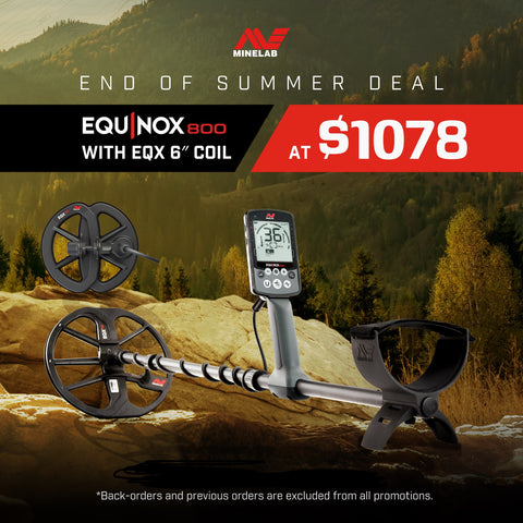 Equinox 800 With FREE 6" Coil