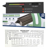 GTE Deluxe Diamond & Gemstone Analyzer Tester for Moissanites Stones Lab-created Simulants with Gauge