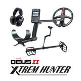 XP Deus II Metal Detector With XTREM Hunter 2-Box and 9″ FMF Coil