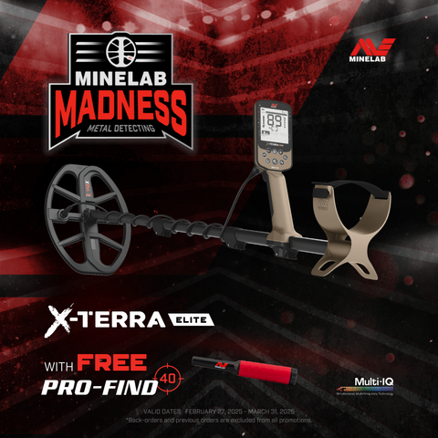 Minelab X-TERRA ELITE FREE Profind 40