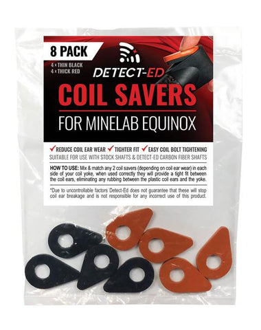 Coil Savers - Washers for Minelab Equinox