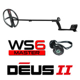 XP Deus II with 13×11″ Multi-Frequency Coil and WS6 Wireless Headphones