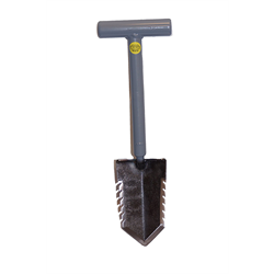 Lesche T-Handle Heavy Duty Metal Detector Shovel – 36" With Double Serrated Blade